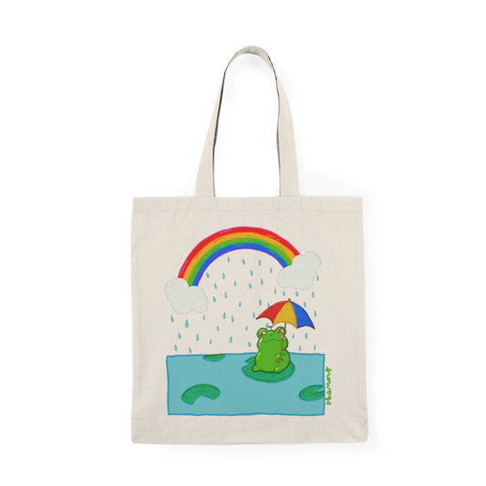 rainy days tote bag